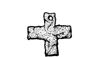 Fig. 11. Stone Cross found in Cave.