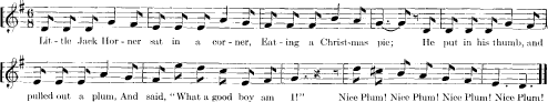 musical notation with lyrics below