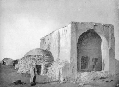 The Gandun Piran Ziarat on Kuh-i-Kwajah.