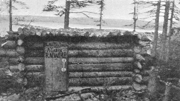 R.N.W.M. POLICE SHELTER, GREAT SLAVE LAKE.