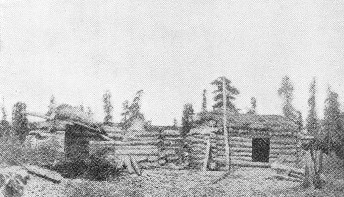 CABIN OF REV. FATHERS LE ROUX AND ROUVIER