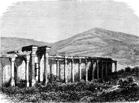 RUINS OF A TEMPLE OF MÁRTAND (OLD SRINAGAR).