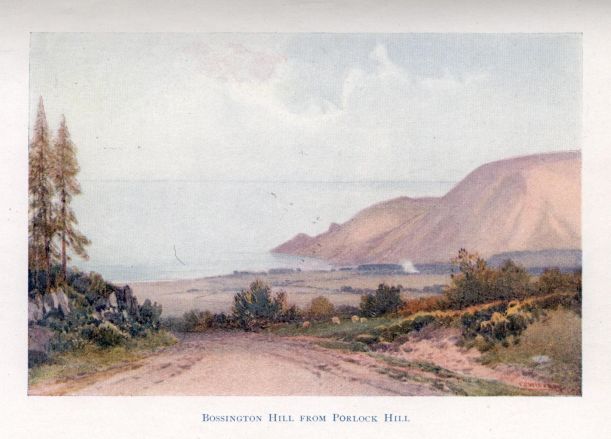 Bossington Hill from Porlock Hill