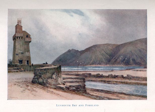 Lynmouth Bay and Foreland