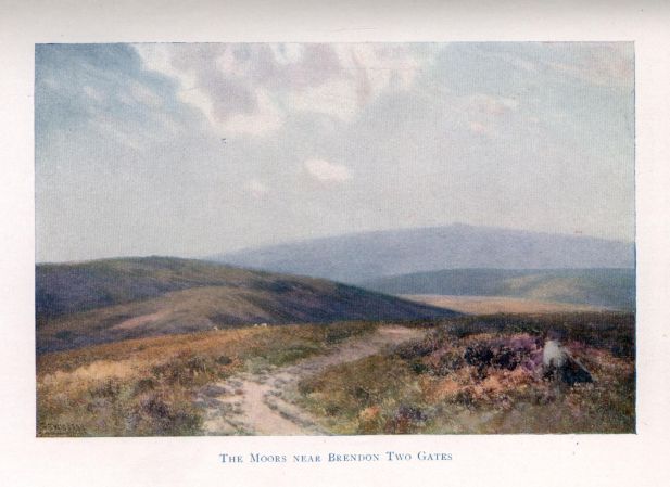The Moors near Brendon Two Gates