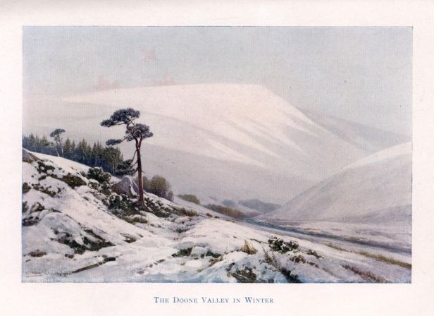 The Doone Valley in Winter