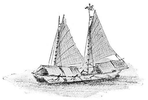 A Casco (Sailing-barge)