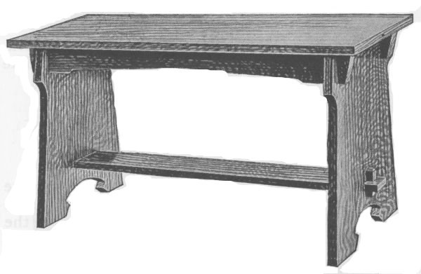 Piano Bench in Quarter-Sawed Oak