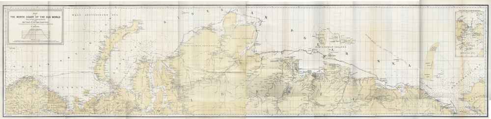 Map of the North Coast of the Old World from Norway to Behring's
    Straits,