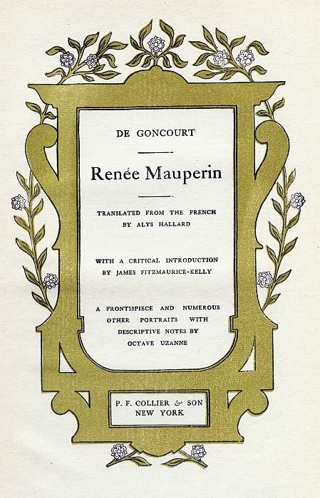 Renee mauperin critical essays 07 image