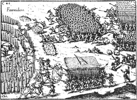 Kampf gegen die Carios in Paraguay nach Alvar Nuñez Absetzung (1546)