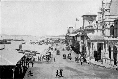 The collier quay at Singapore
