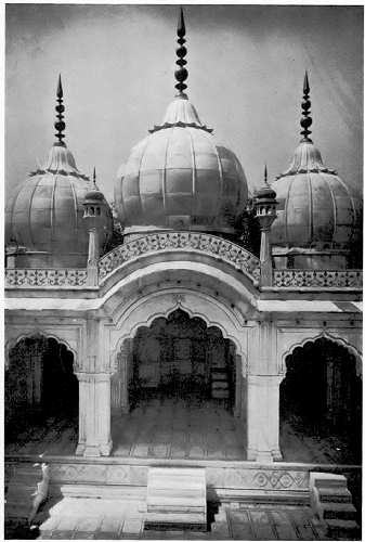 The Pearl Mosque at Delhi