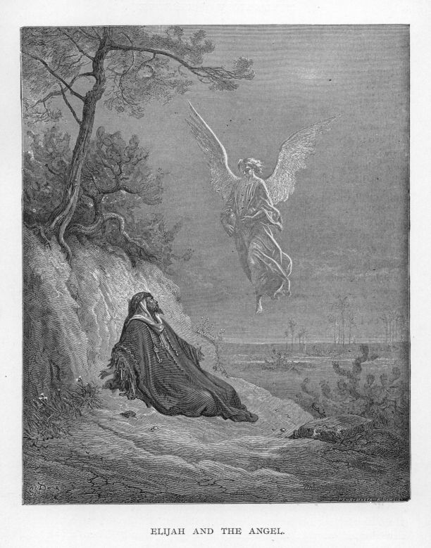 Elijah and the angel