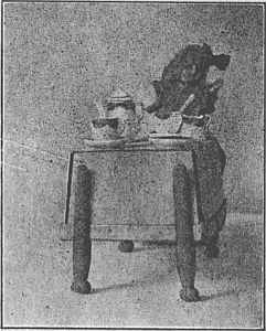 Fig. 10—Make the doll's table.