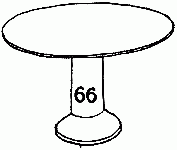 Fig. 66—A table can be made in a moment's time.