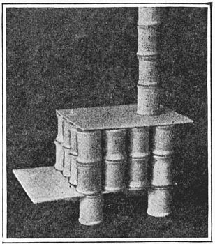 Fig. 70—The finished stove.