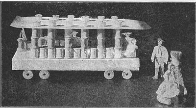 Fig. 76—The spool trolley car.