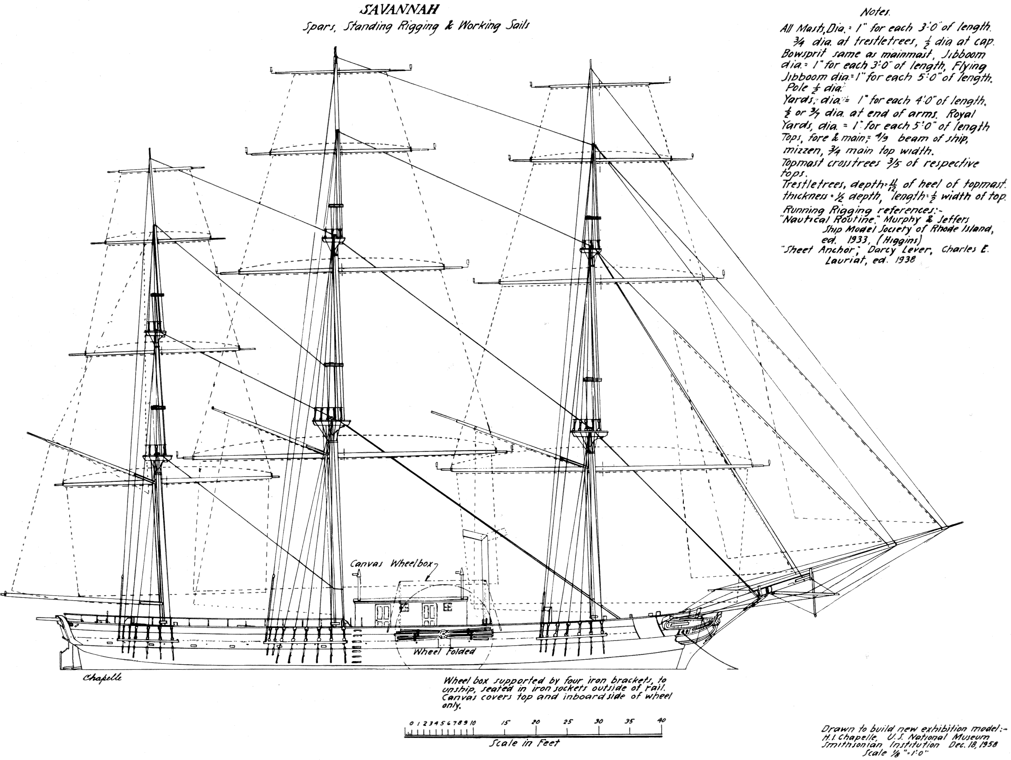 Sailing Ship Drawing