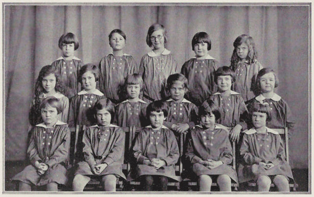 Group photograph of the second form