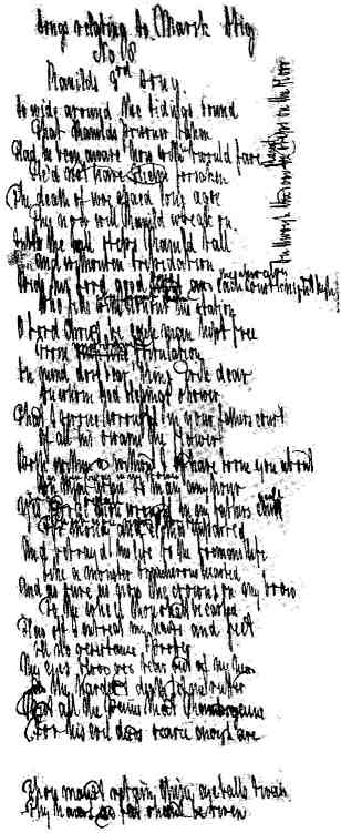 Manuscript of Songs Relating to Marsk Stig