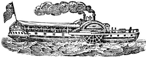 A paddle-steamer