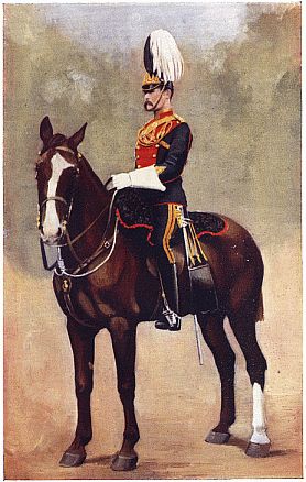 OFFICER OF THE NINTH LANCERS. Photo by Gregory & Co., London.