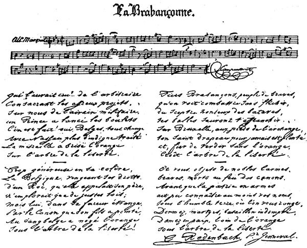 Fac-simile van een handschrift uit de Koninklijke Bibliotheek te Brussel