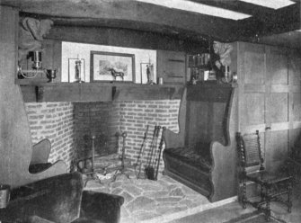 An Inglenook with Stone Hearth