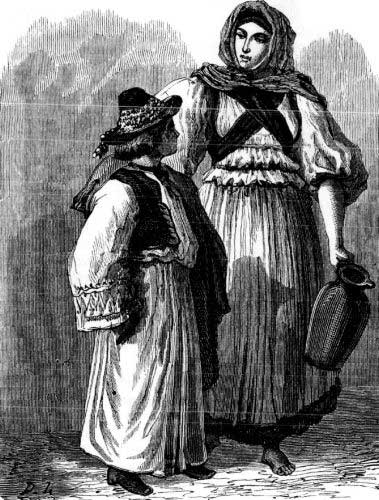 SLAV WOMAN IN PESTH.