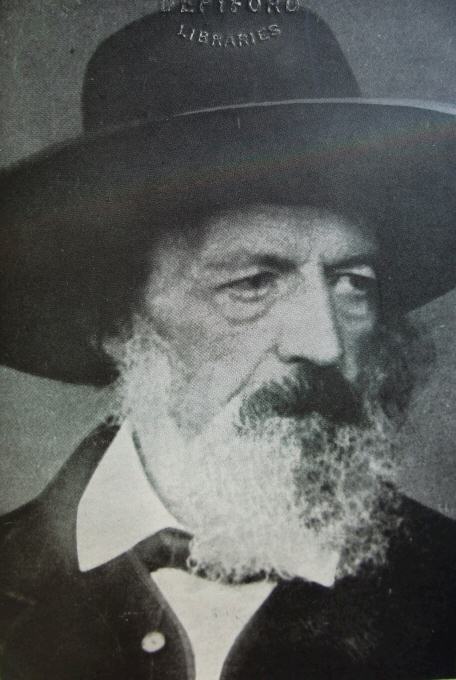 Alfred, Lord Tennyson, æt. 80.  From a
photography reproduced by the kind permission of Lord Tennyson
