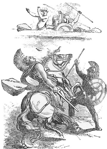 Death of Pyrrhus.