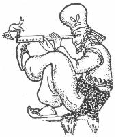 Image: Sailor with telescope.
