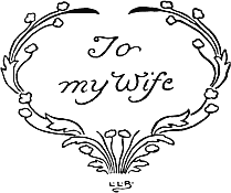 To my Wife