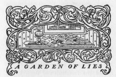 Headpiece to _A Garden of Lies_