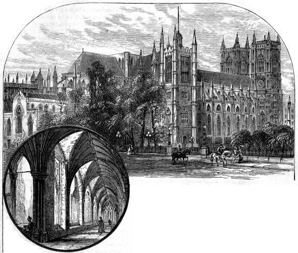 Illustration: Cloister Westminster Abbey