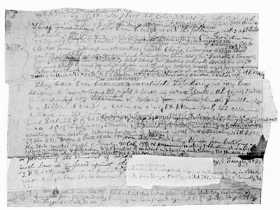 Handwritten manuscript