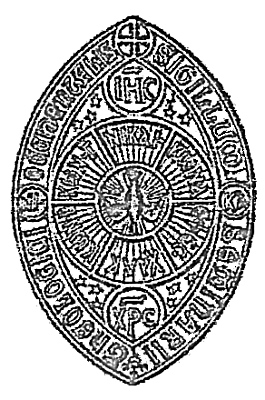 Seal--Sigillum seminarii theologici occidentalis