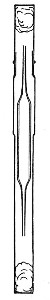 Fig. 16.—Blood-pipette in metal thermometer case.