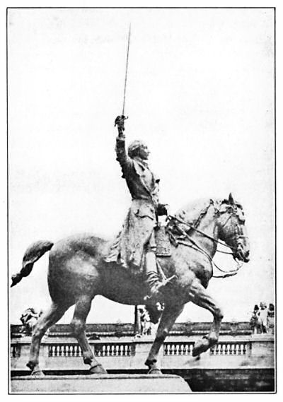 The Children's Statue of Lafayette.
    This spirited statue, by the sculptor Paul Wayland Bartlett, was a gift to
    France from five millions of American school children. (See page 201.)