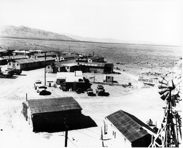 Base camp for Trinity site workers