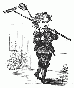 Boy with tools
