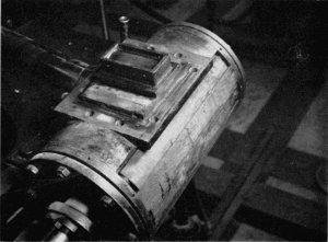 Figures 25 and 26.—Cylinder with valve box removed, showing valve face.