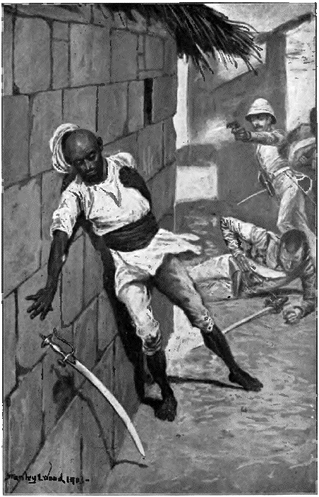 From THE DISPUTED V.C. By Frederick P. Gibbon (See page 15) Illustration: From THE DISPUTED V.C.