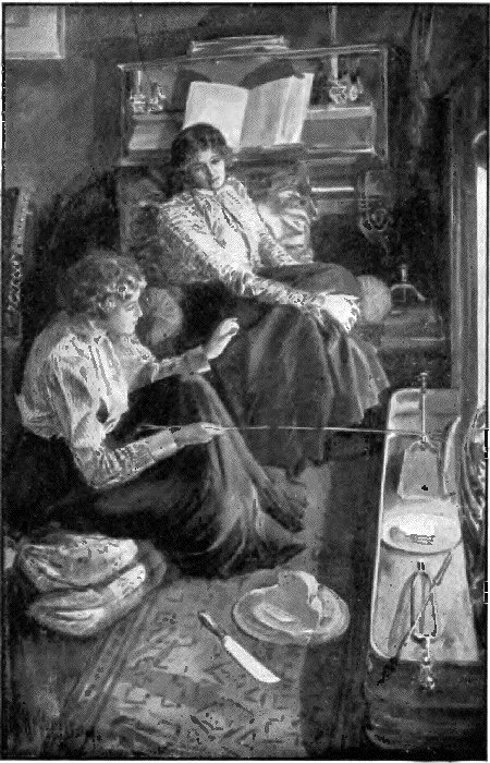 From THE FOUR MISS WHITTINGTONS By Geraldine Mockler (See page 23) Illustration: From THE FOUR MISS WHITTINGTONS