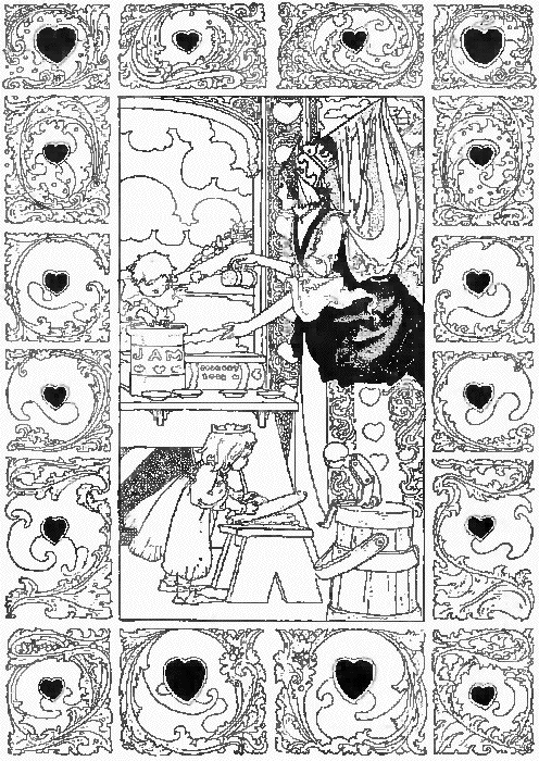 From THE BIG BOOK OF NURSERY RHYMES By Charles Robinson—Walter Jerrold (See page 25) Illustration: From THE BIG BOOK OF NURSERY RHYMES