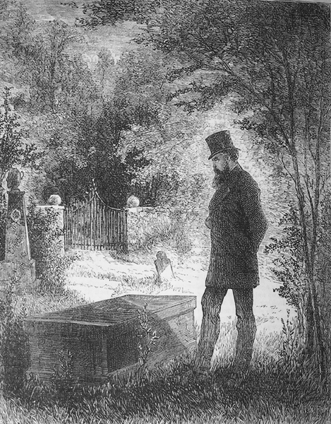 He Sought Out His Father's Grave, And Stood Musing There.