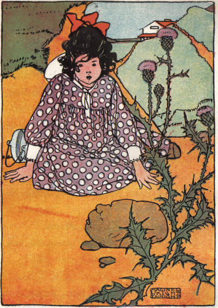 Twinkle looks carefully at the
stone