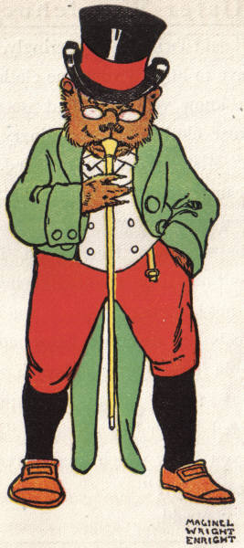 "You'd make a mighty poor
woodchuck"