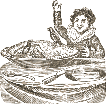 boy with opened pie